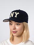 Бейсболка AMERICAN NEEDLE арт. 21005B-NBY New York Black Yankees Archive Legend NL (темно-синий)
